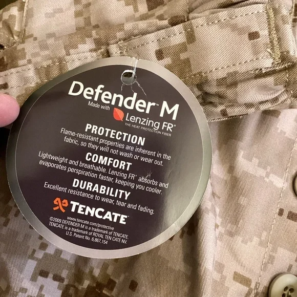 USMC M-L NWT Desert MARPAT FROG Combat Trousers Flame Resistant Camo Med Long